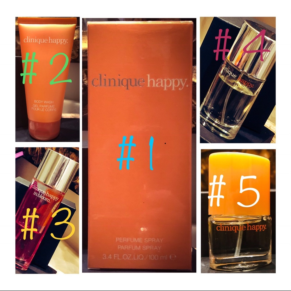 Clinique Happy Perfume & More - New & Used!